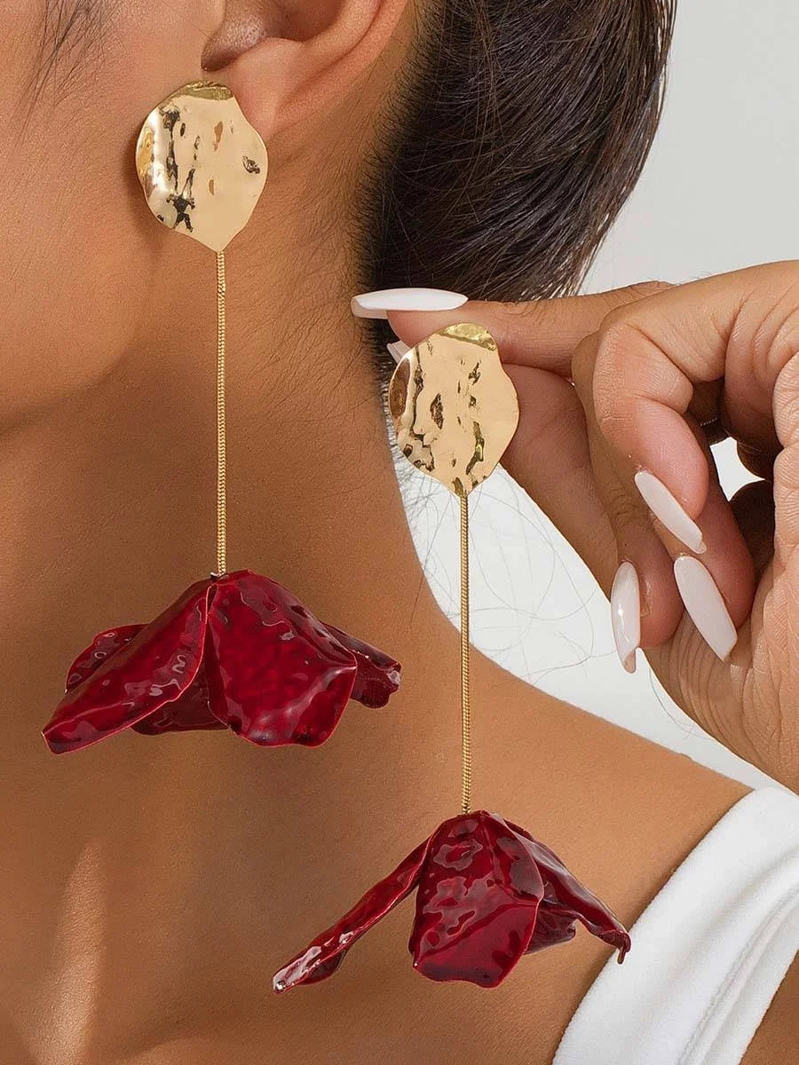 PENDIENTES PÉTALO