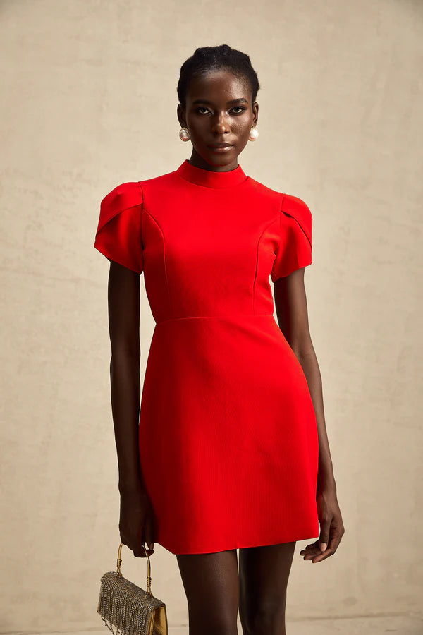 VESTIDO LAZO PERLADO