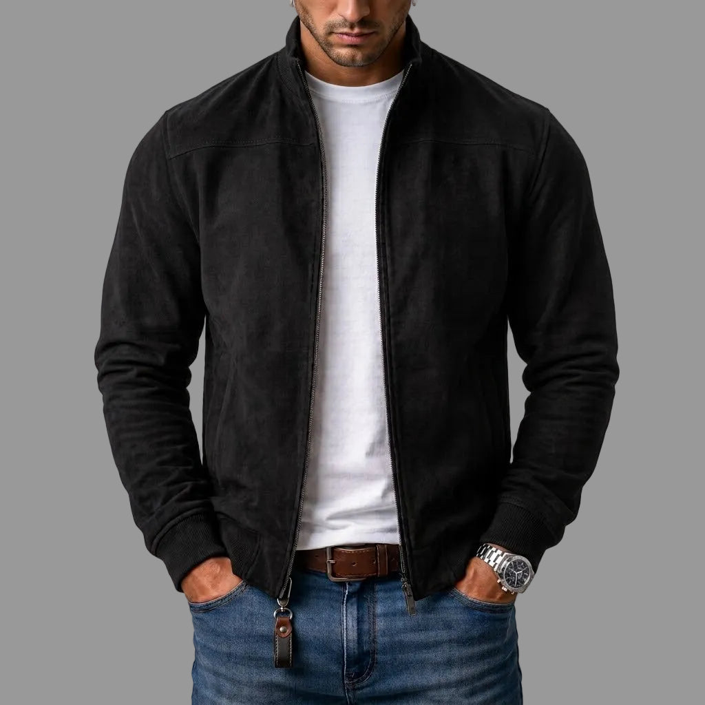 Bomber de ante Corrado - Negro