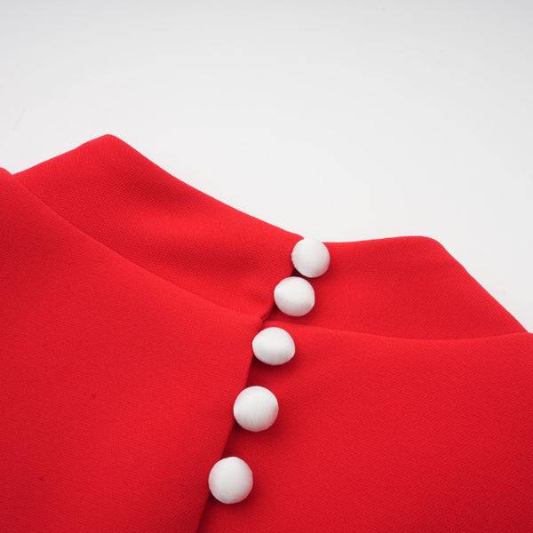 VESTIDO LAZO PERLADO