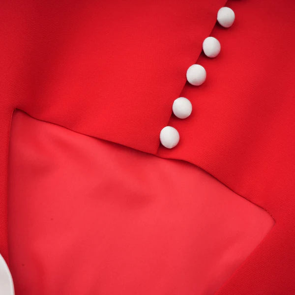 VESTIDO LAZO PERLADO