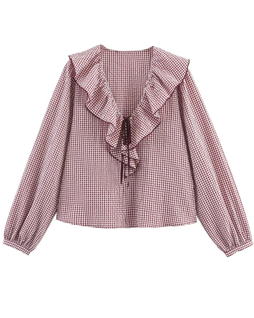 BLUSA CUADROS VICHY
