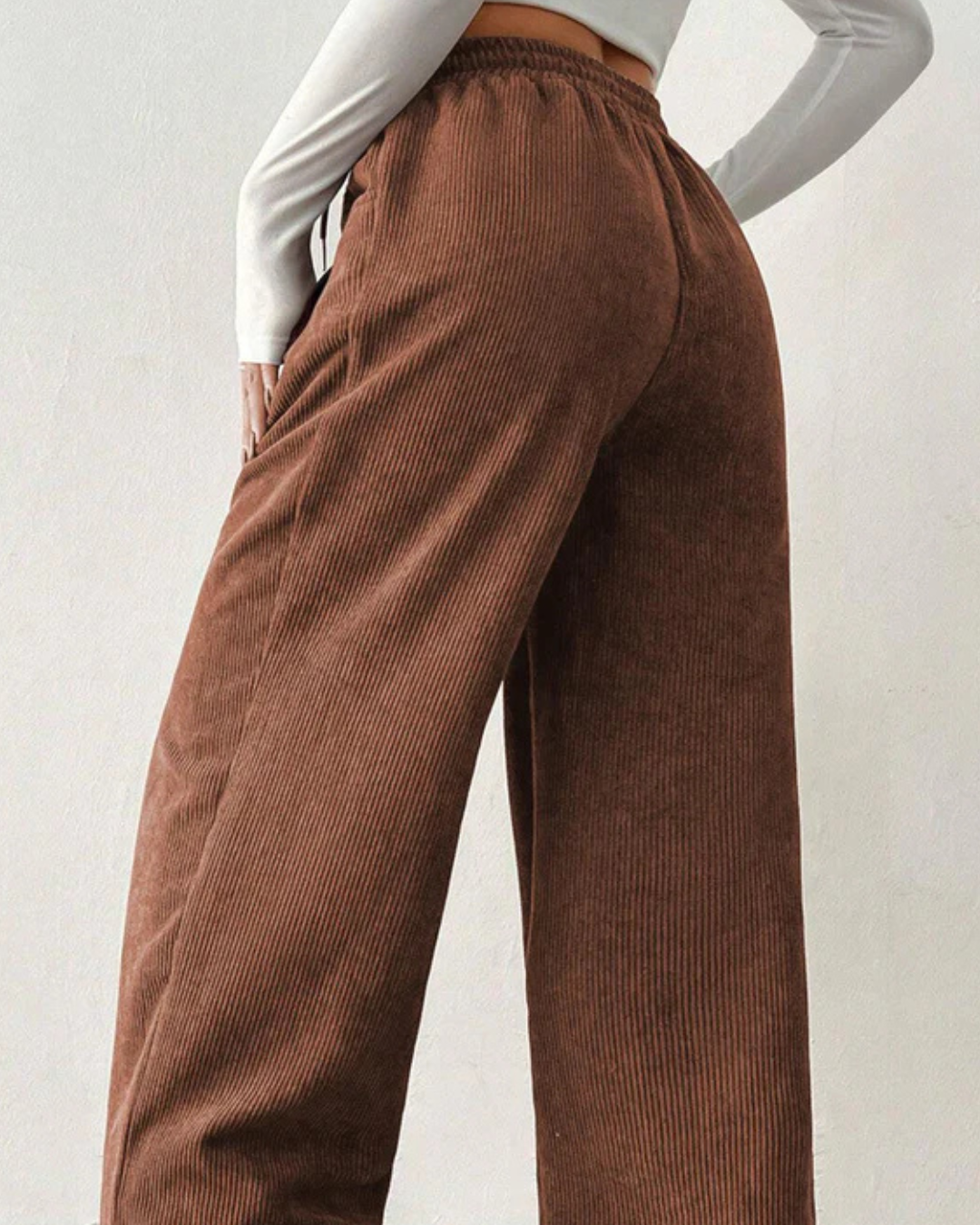 PANTALONES PANA ANCHOS