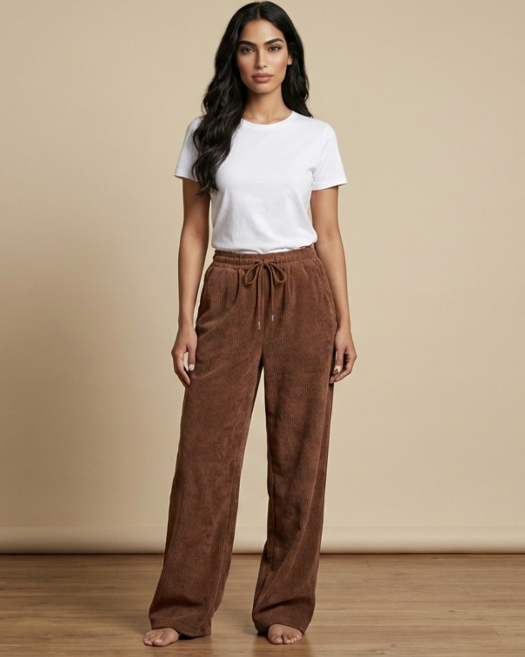 PANTALONES PANA ANCHOS