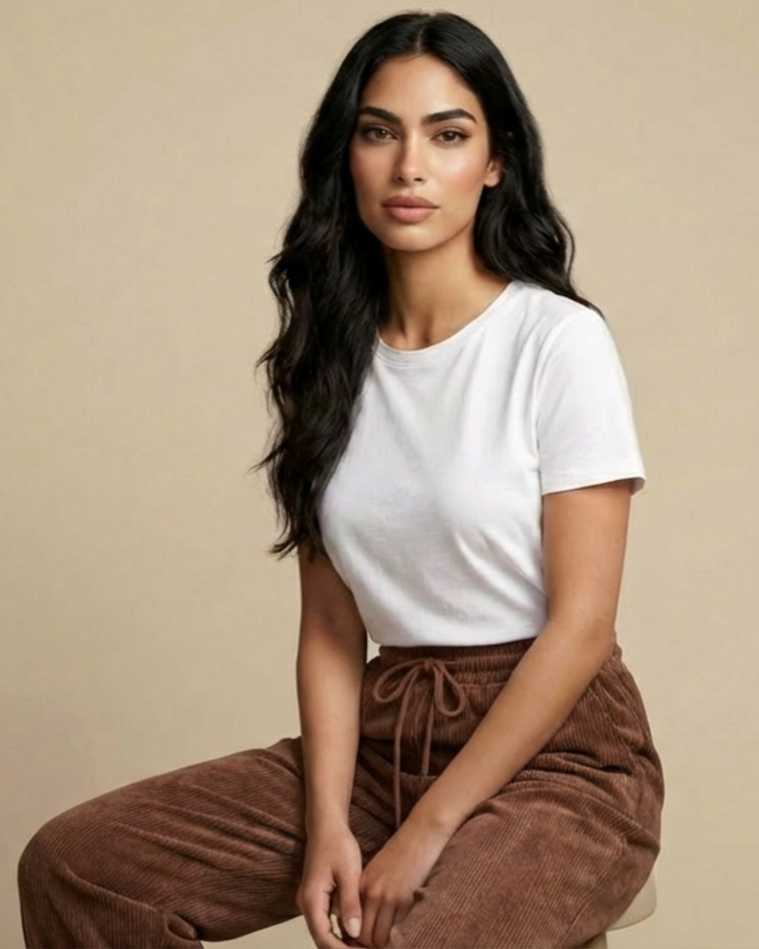 PANTALONES PANA ANCHOS