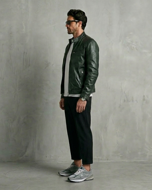 CHAQUETA CUERO