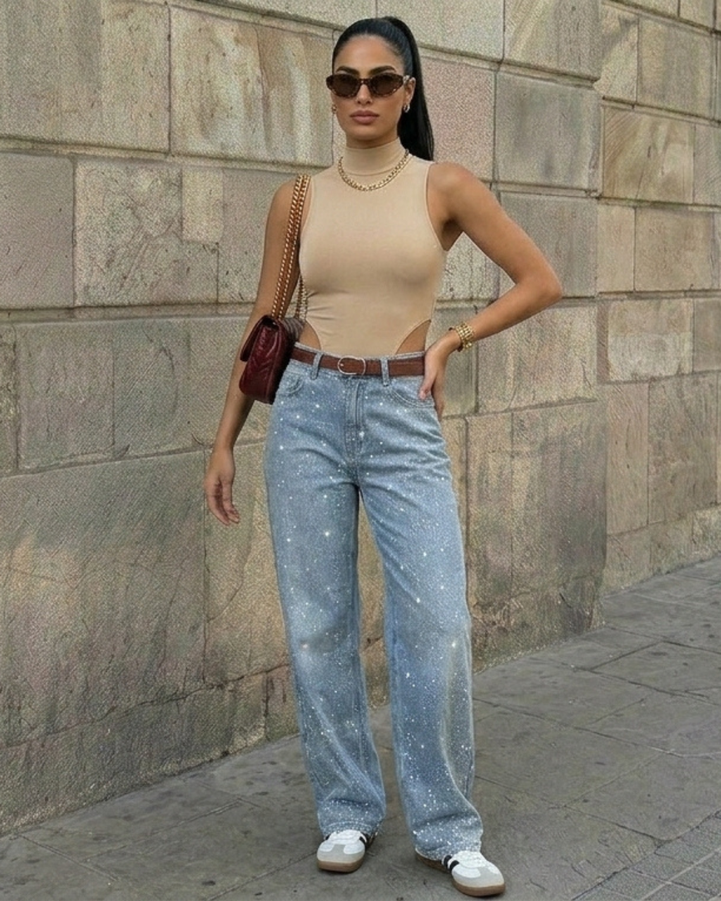 PANTALONES BRILLOS