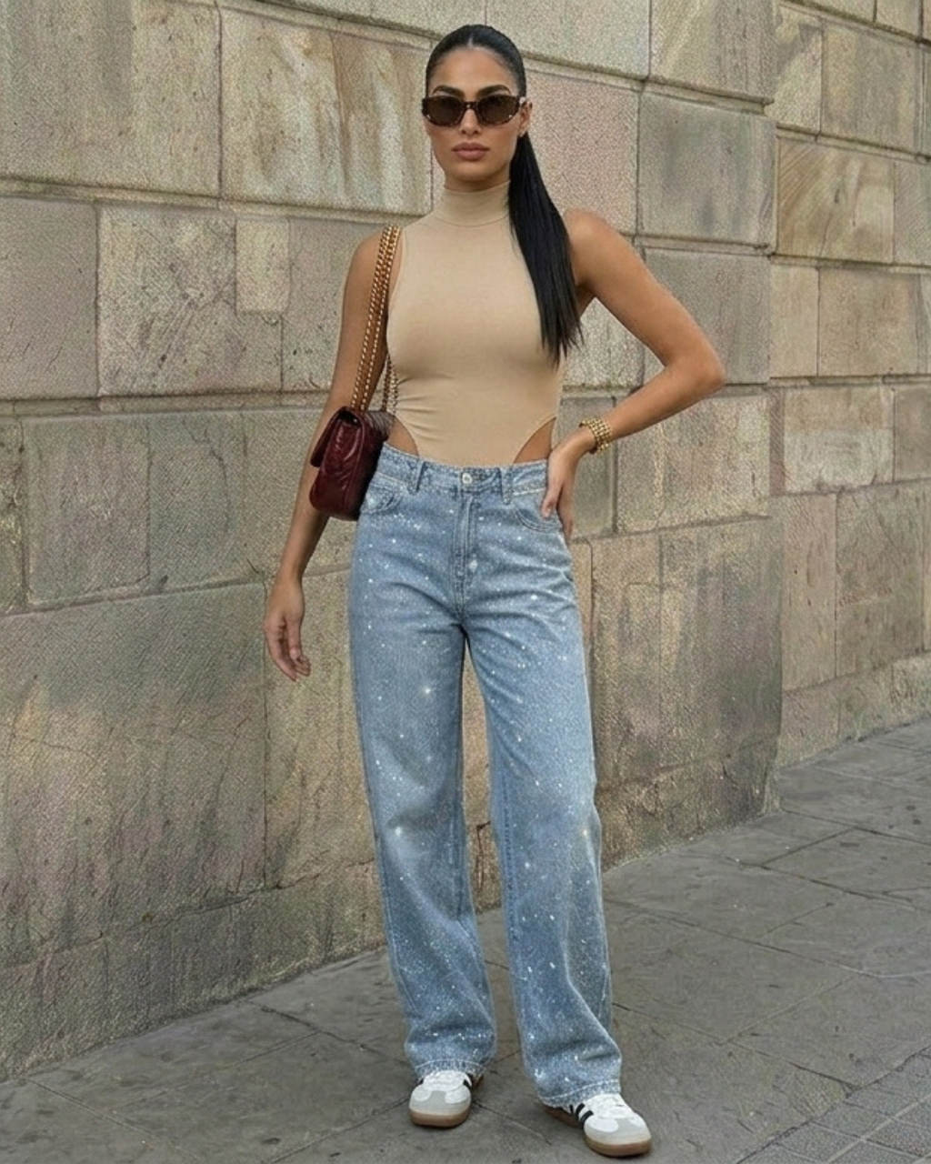 PANTALONES BRILLOS