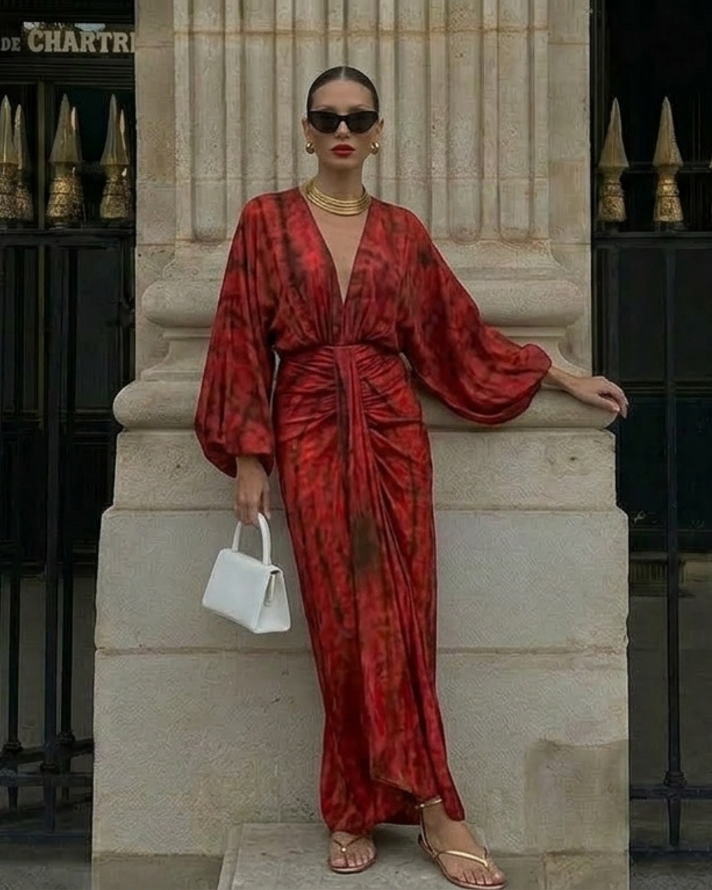 VESTIDO TERRACOTA