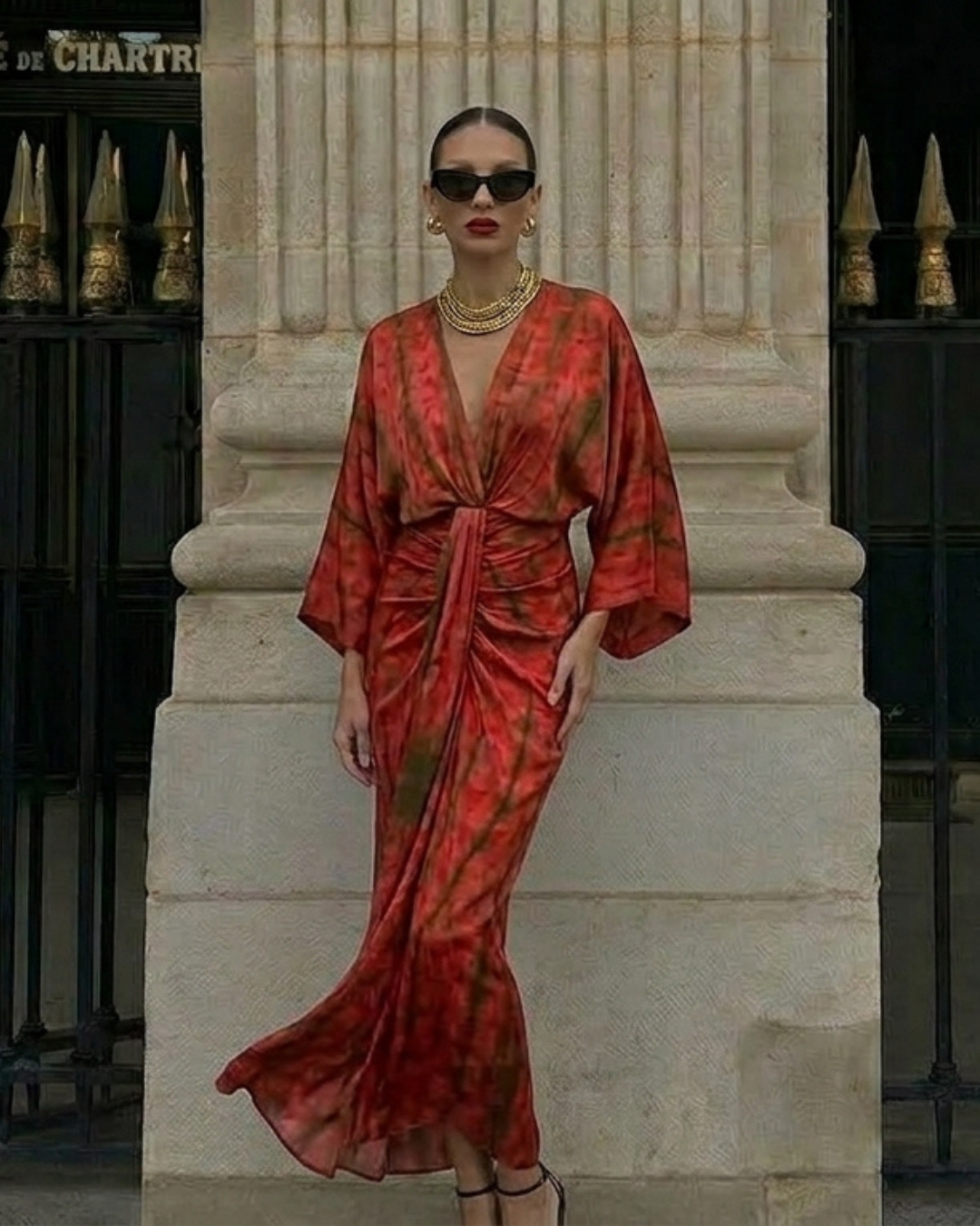 VESTIDO TERRACOTA