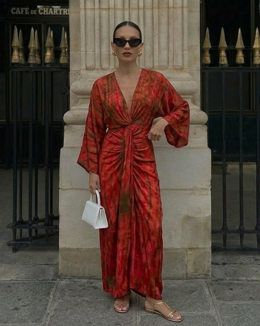 VESTIDO TERRACOTA