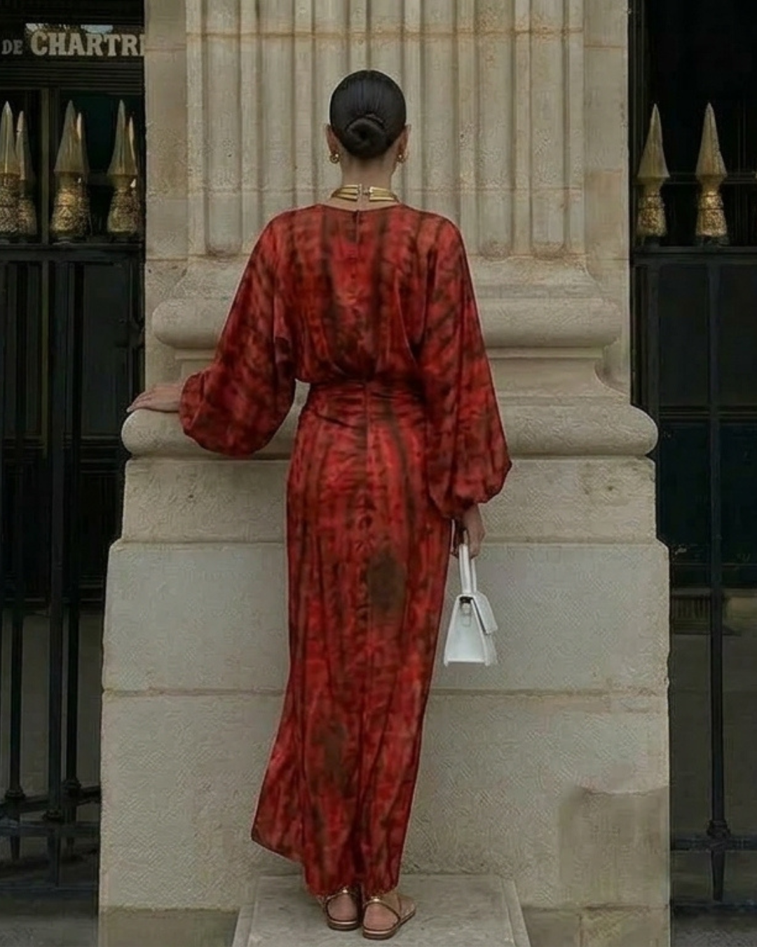 VESTIDO TERRACOTA