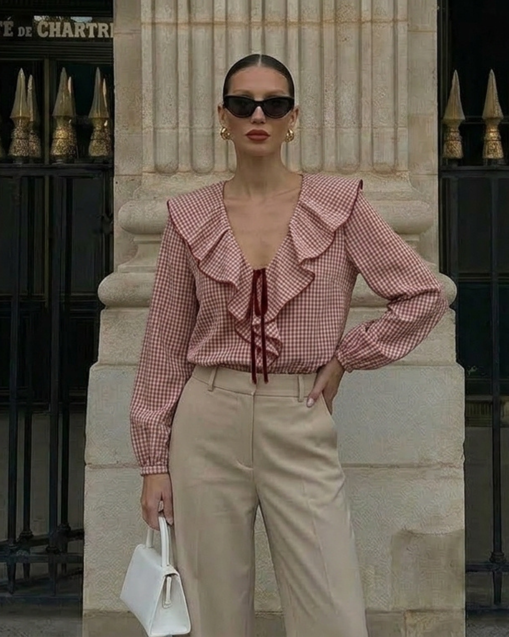 BLUSA CUADROS VICHY