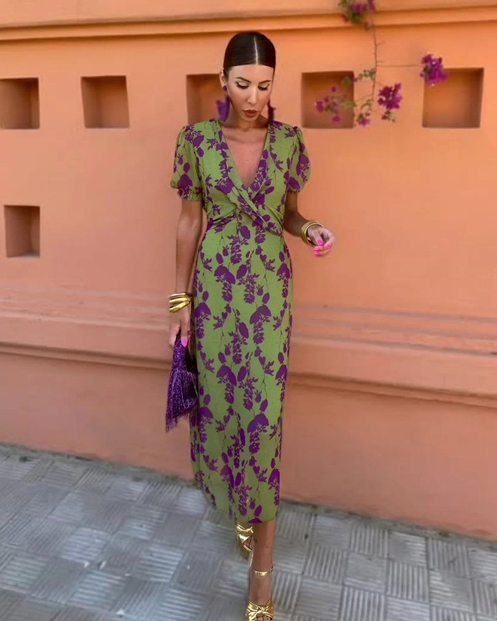 VESTIDO MAUVE