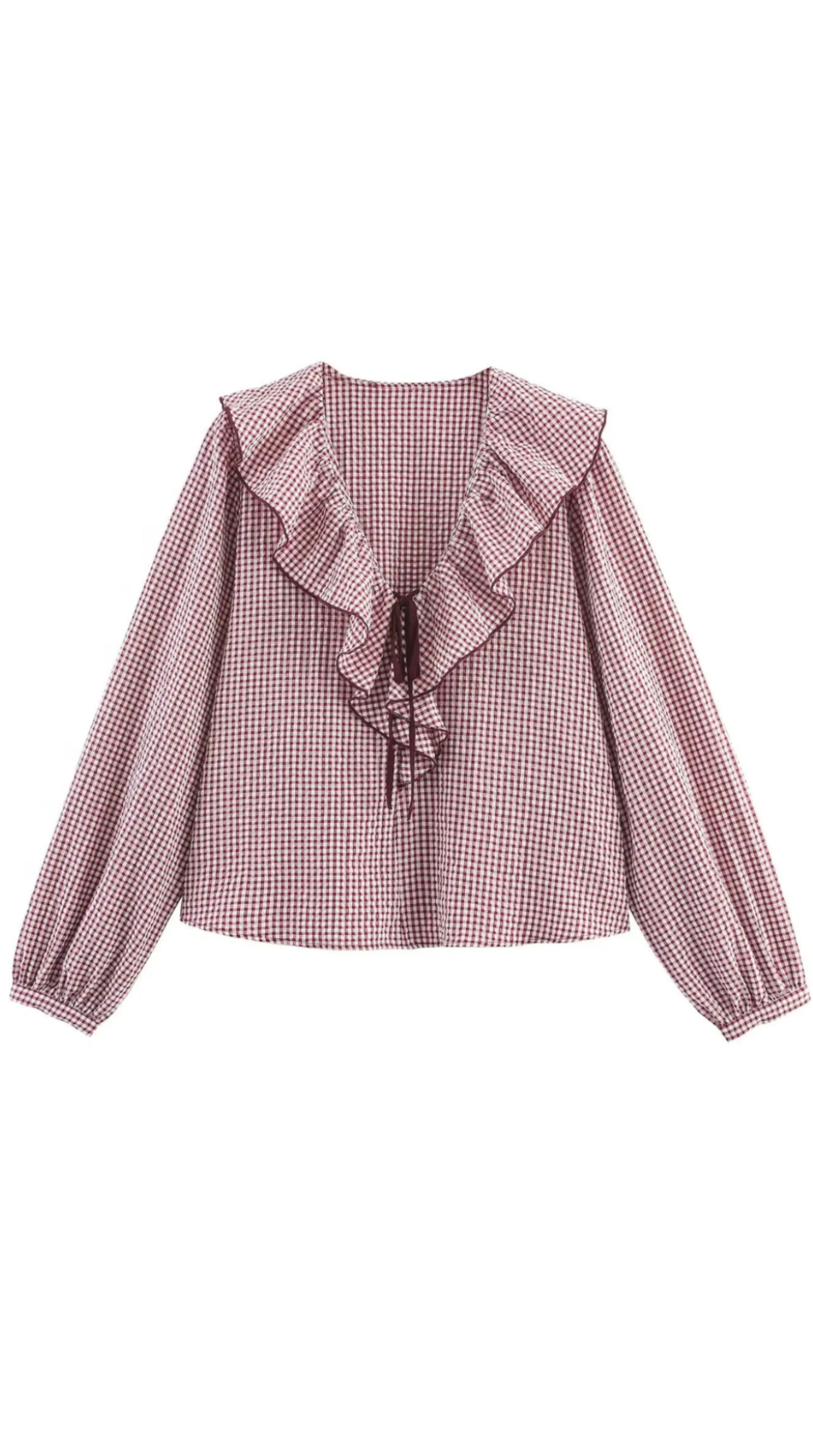 BLUSA CUADROS VICHY