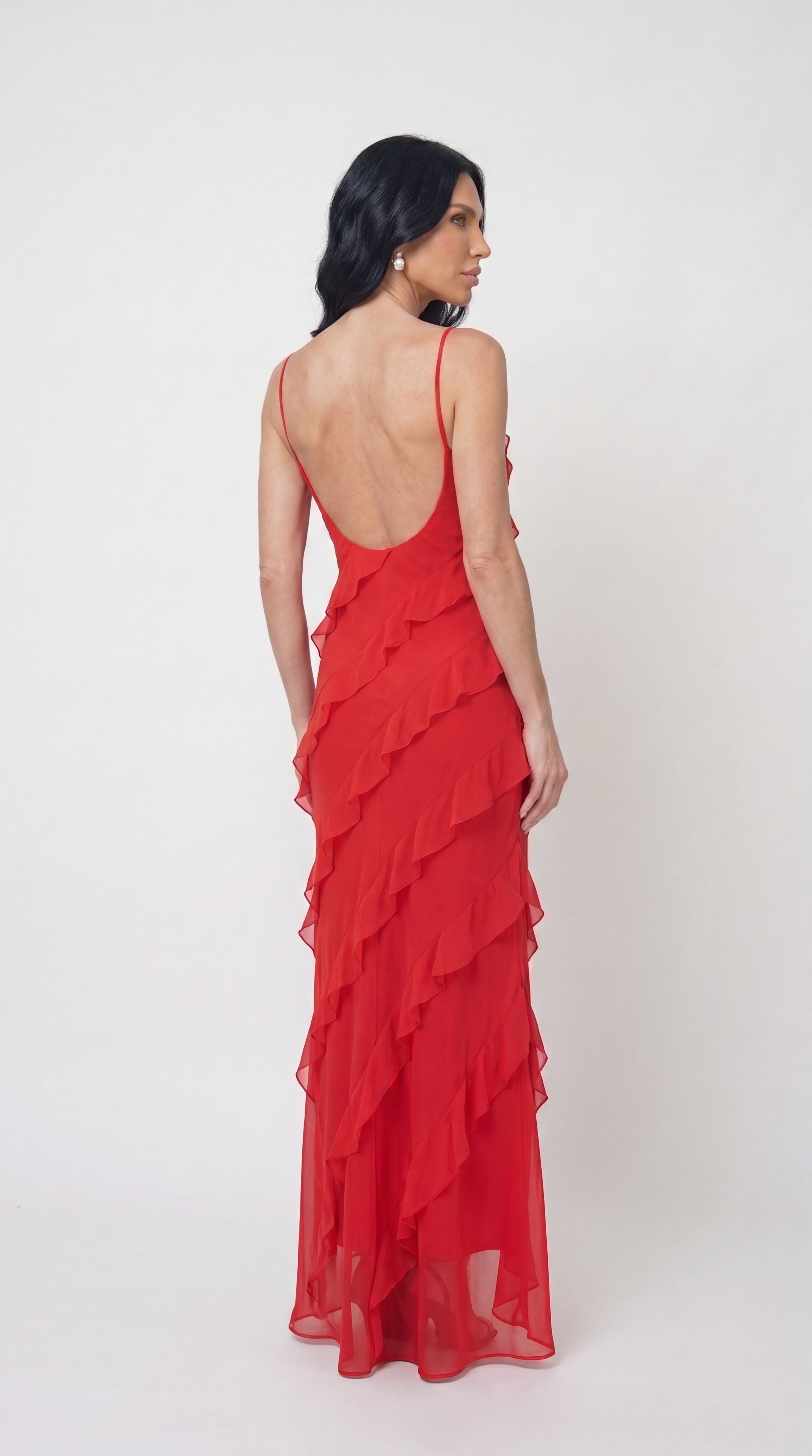 VESTIDO VOLANTES