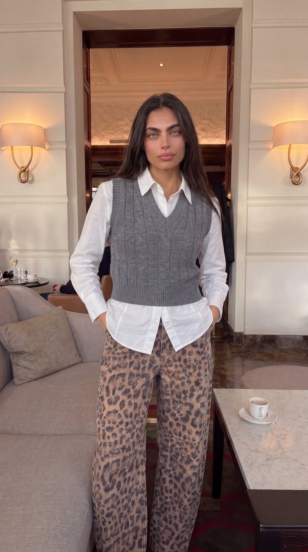 PANTALONES LEOPARDO