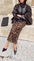 FALDA LEOPARDO