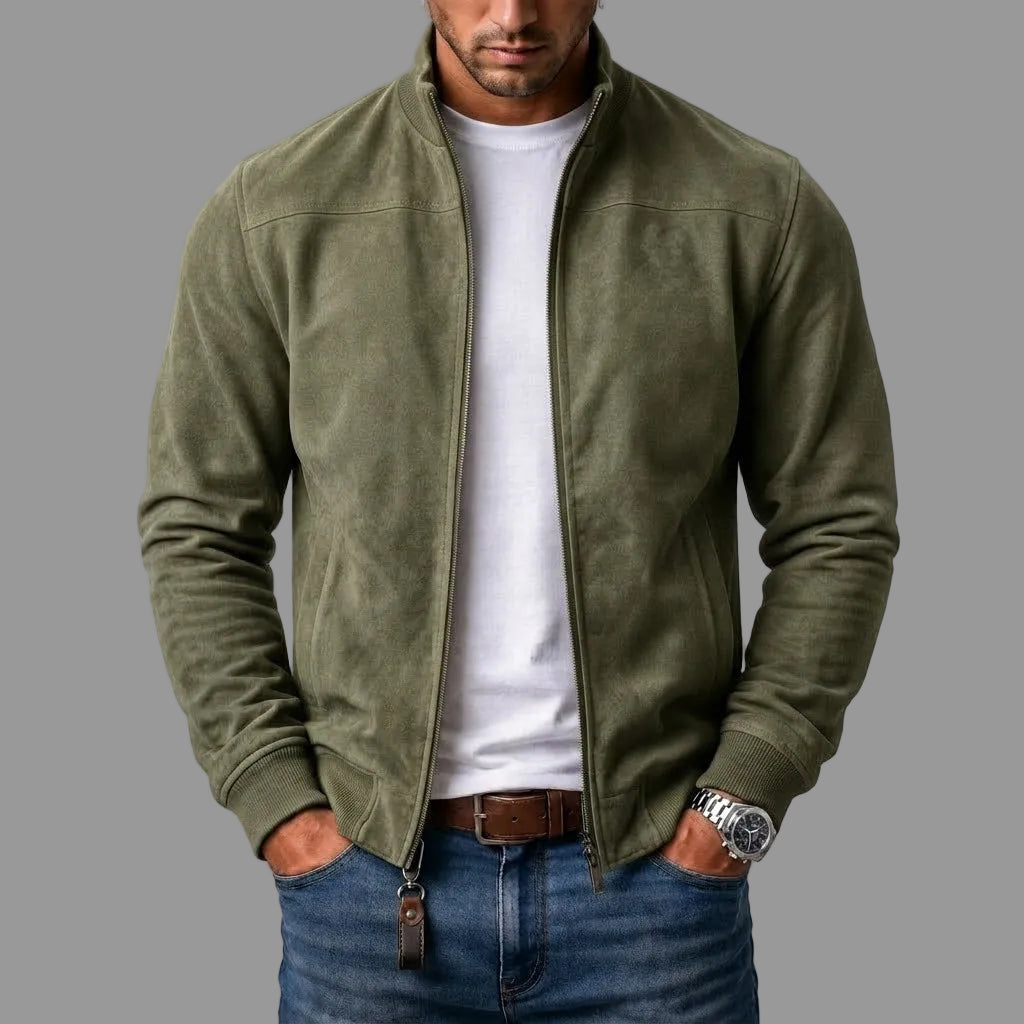 Bomber de ante Corrado - Verde oliva