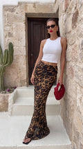 FALDA LEOPARDO