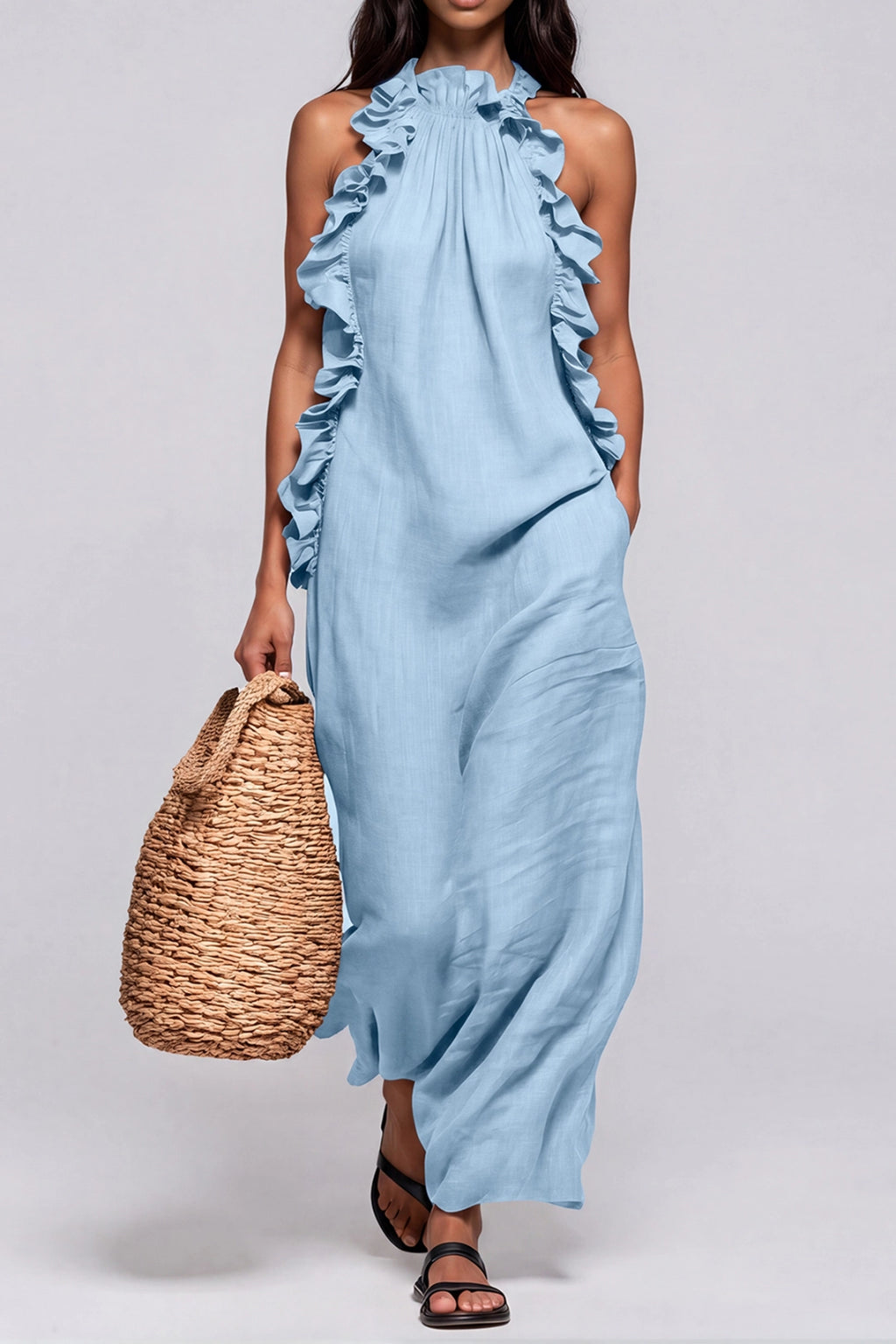 VESTIDO HALTERSIL