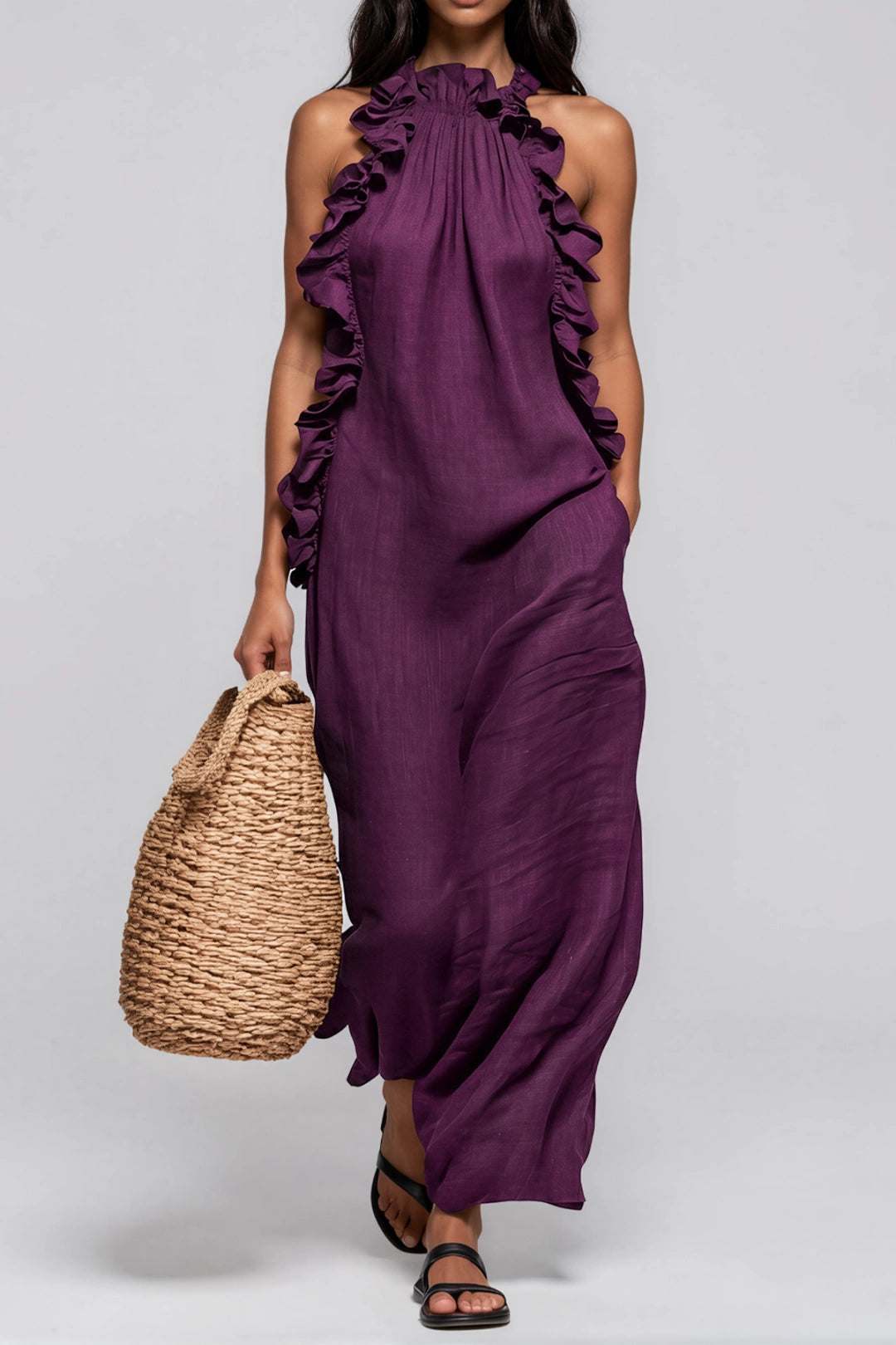 VESTIDO HALTERSIL