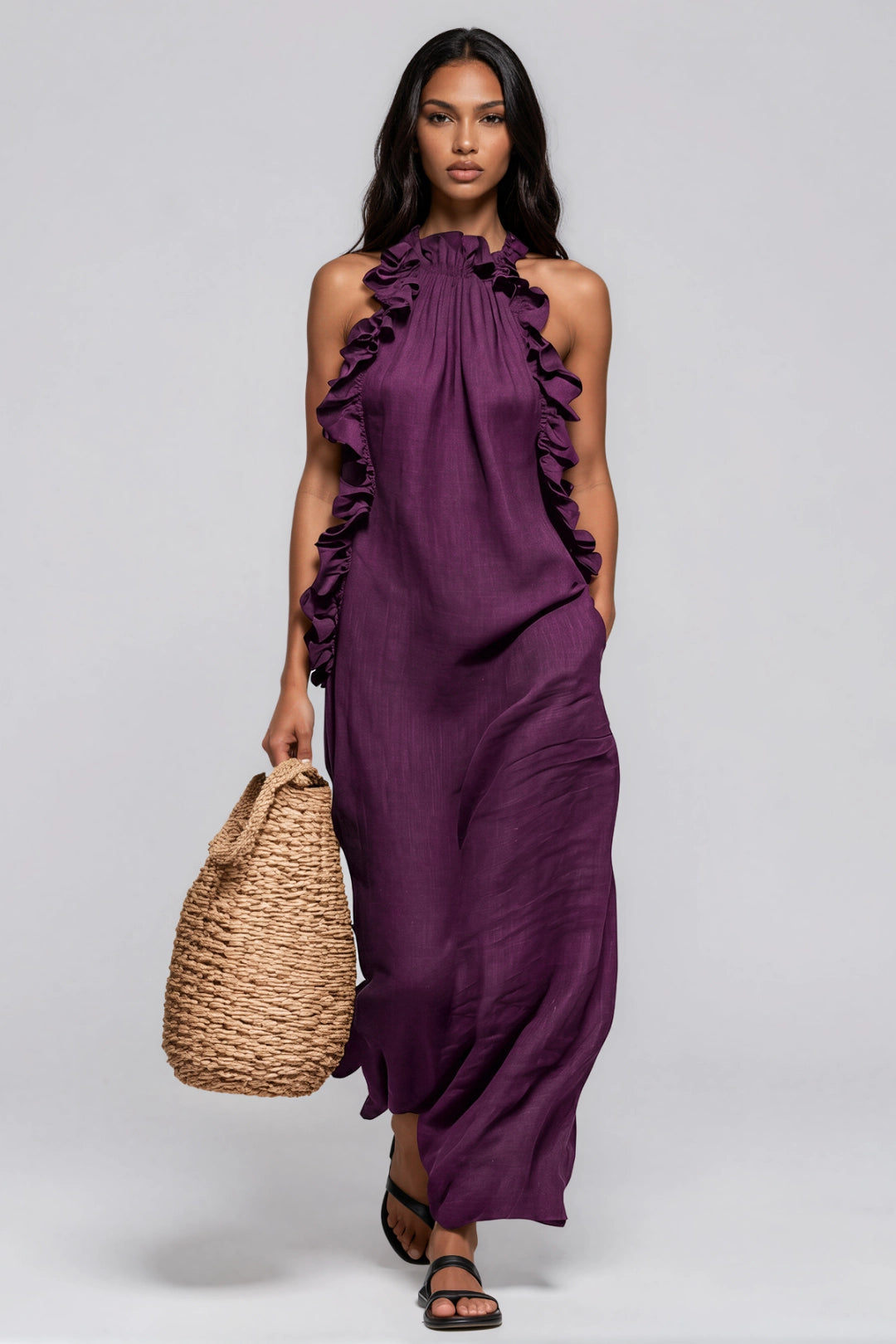 VESTIDO HALTERSIL