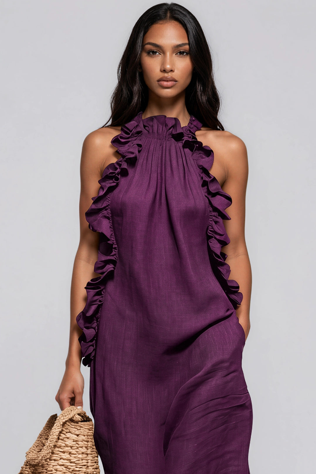 VESTIDO HALTERSIL