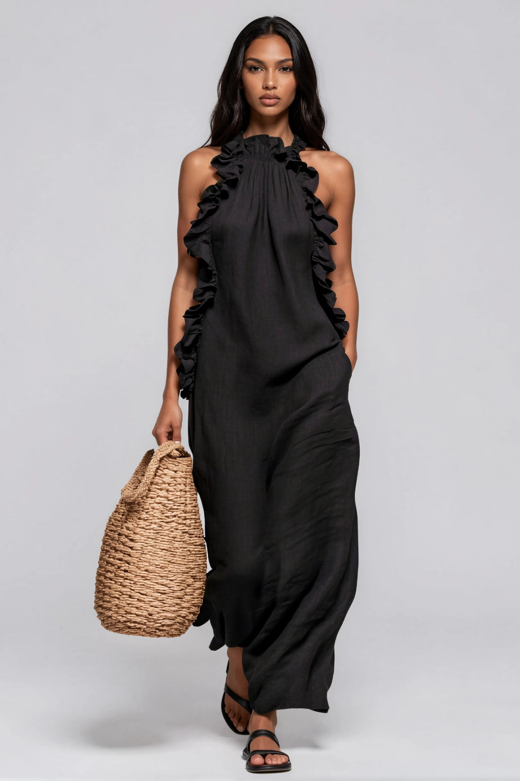 VESTIDO HALTERSIL