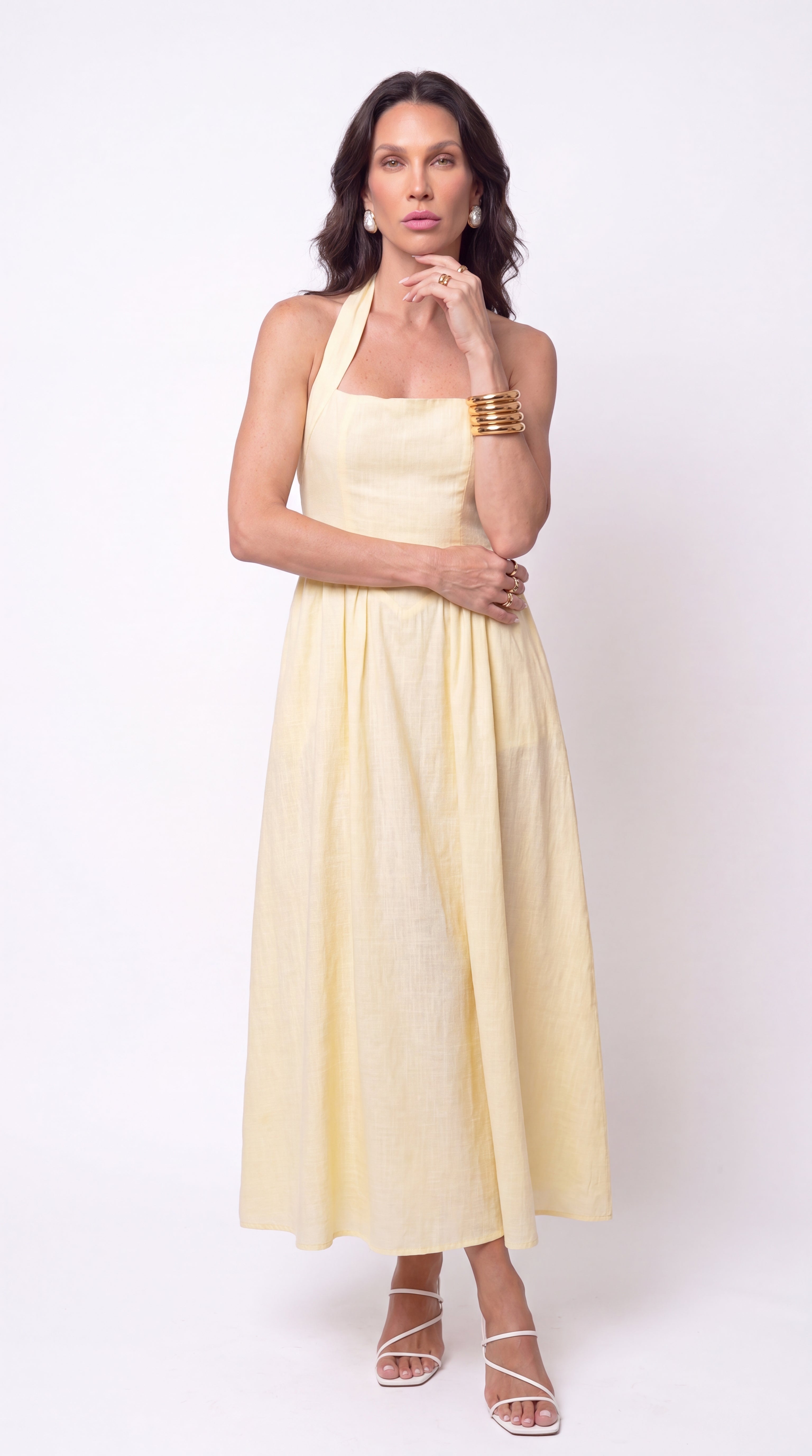 VESTIDO LAMA