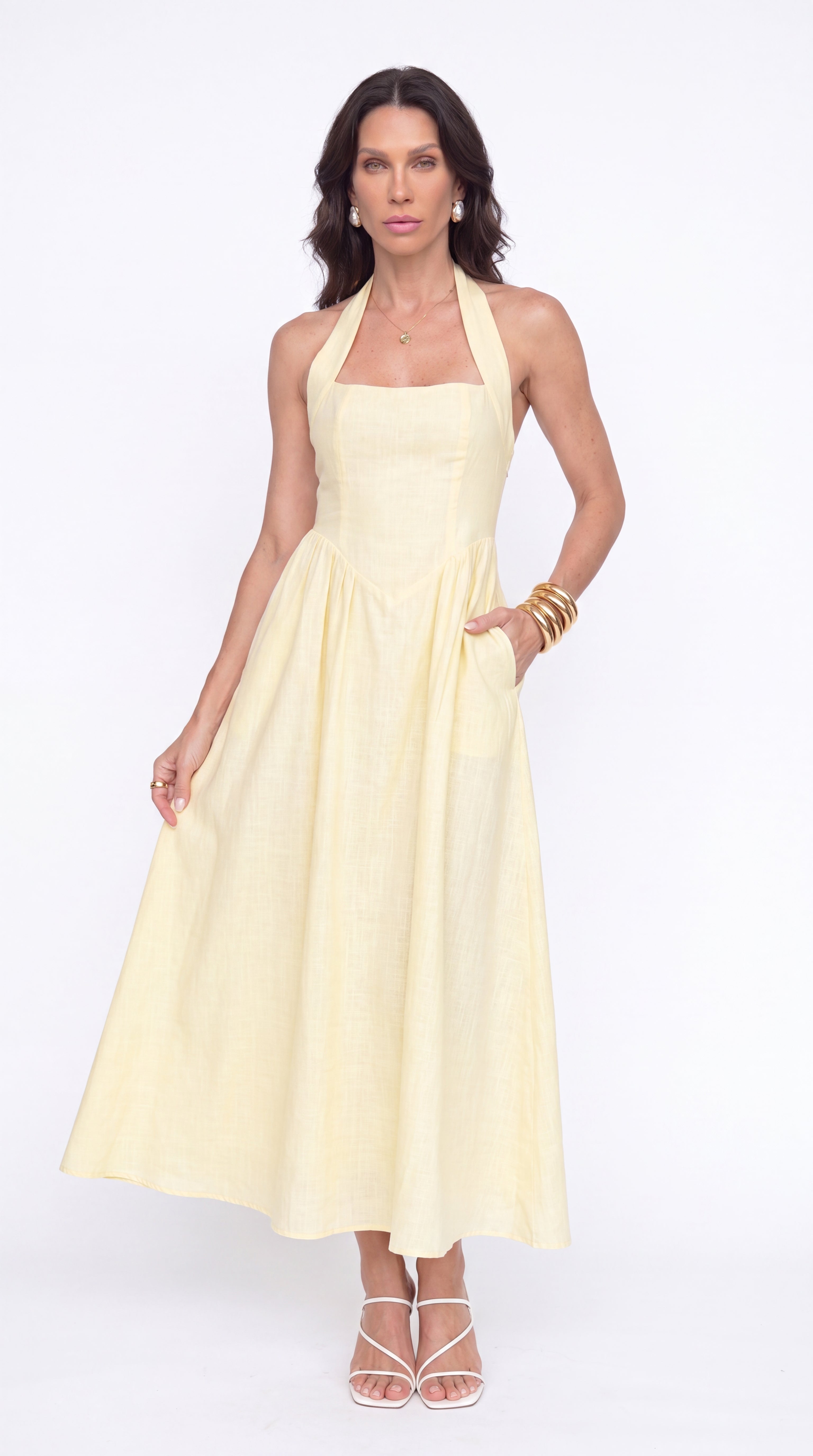 VESTIDO LAMA