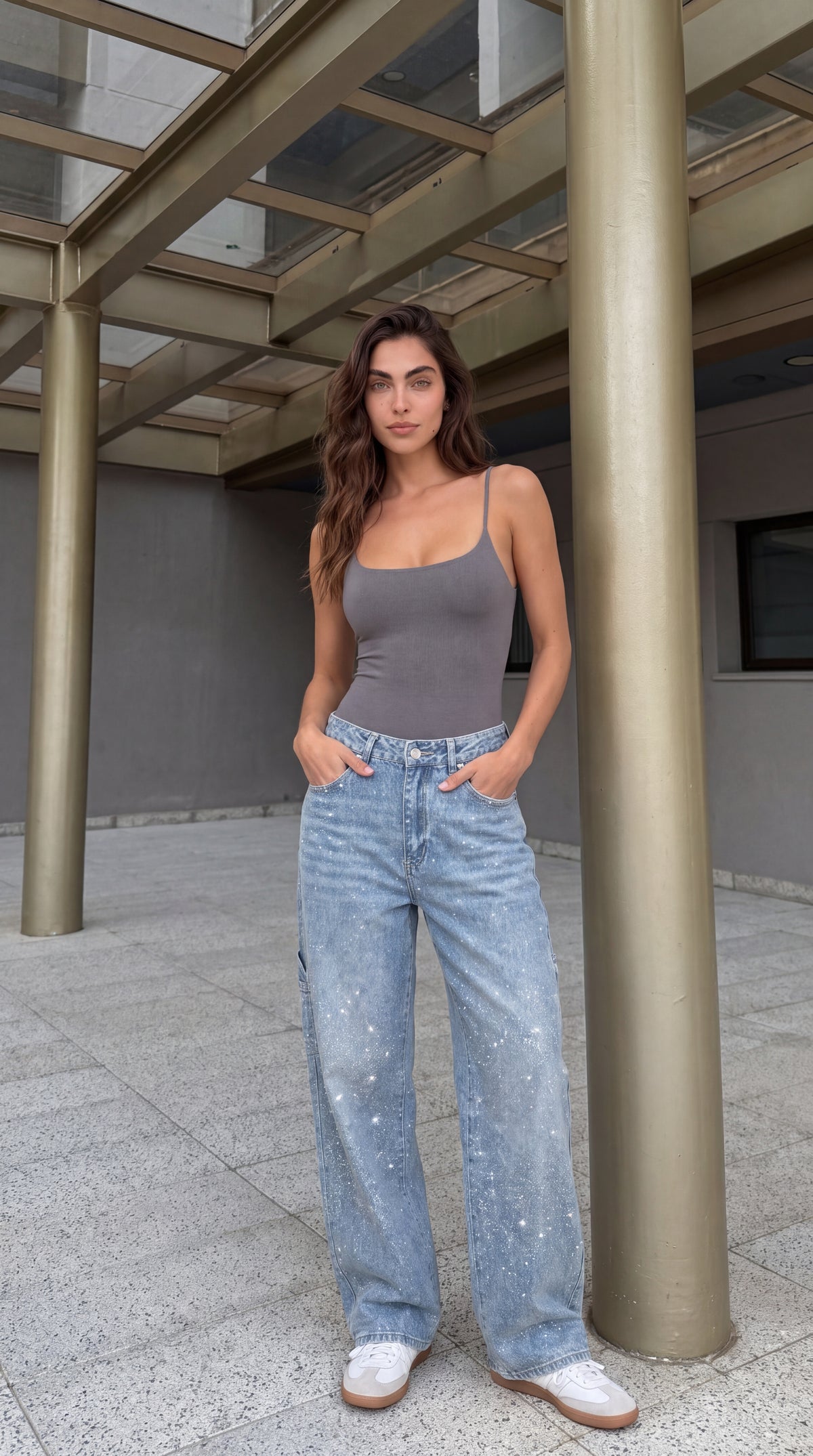 PANTALONES BRILLOS