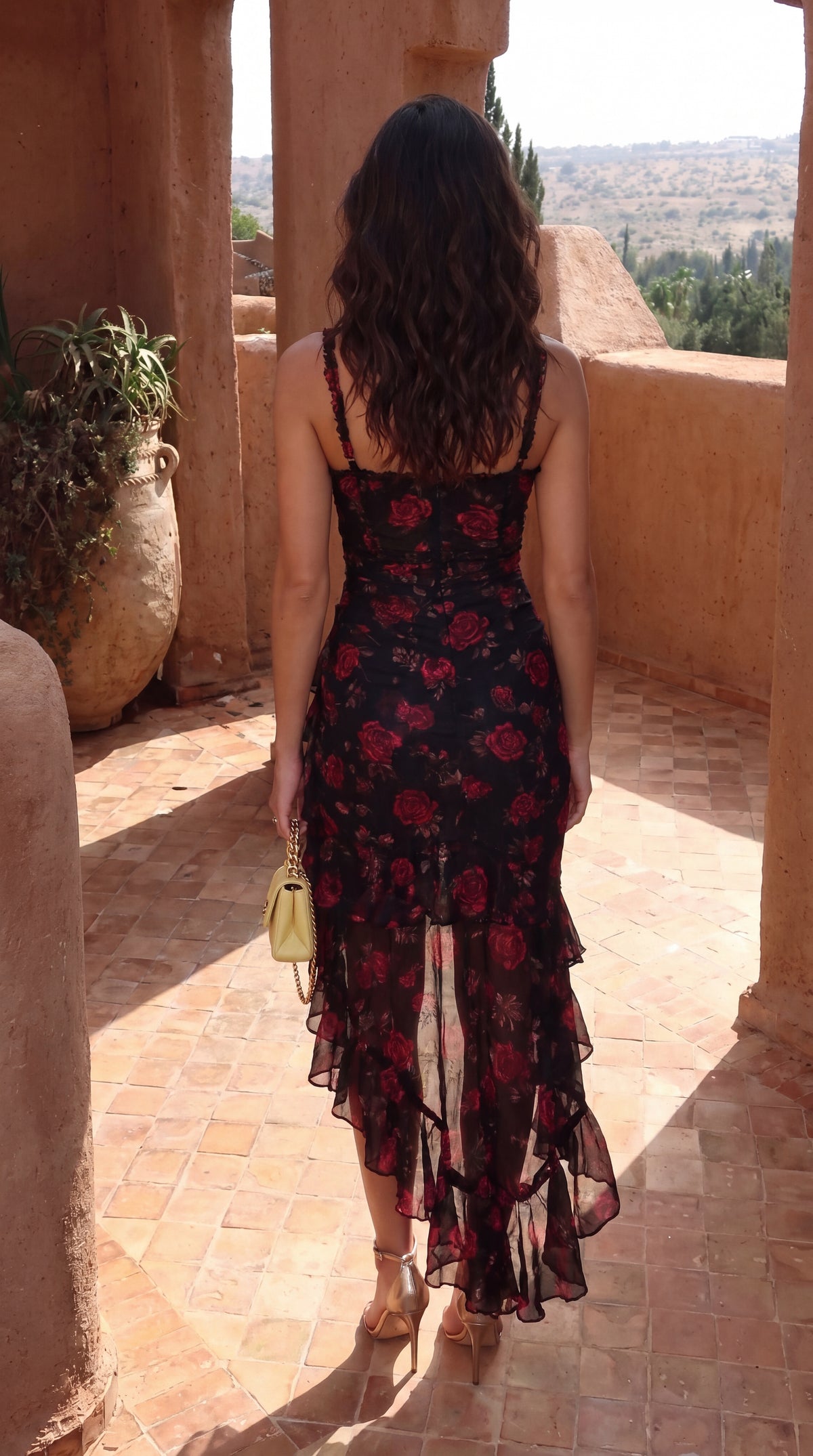 VESTIDO BORGOÑA