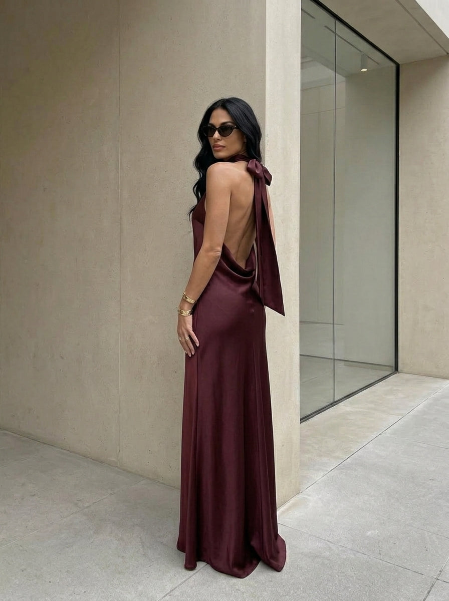 VESTIDO HALTER
