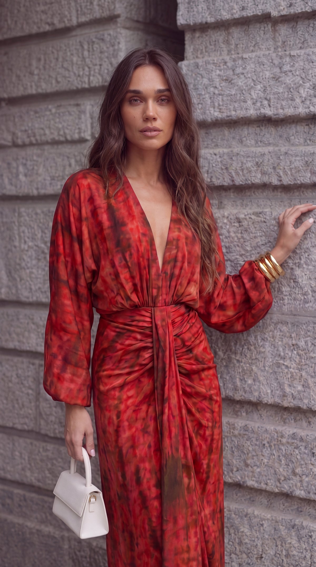 VESTIDO TERRACOTA