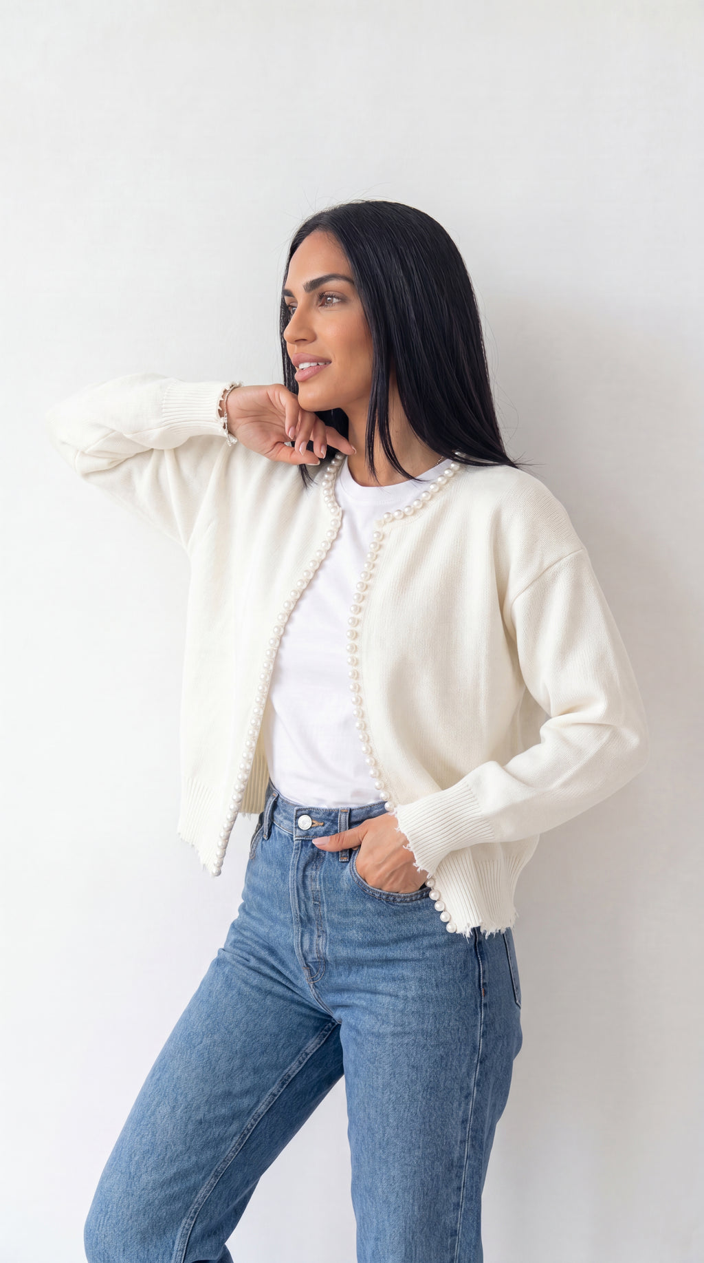 CHAQUETA PERLAS