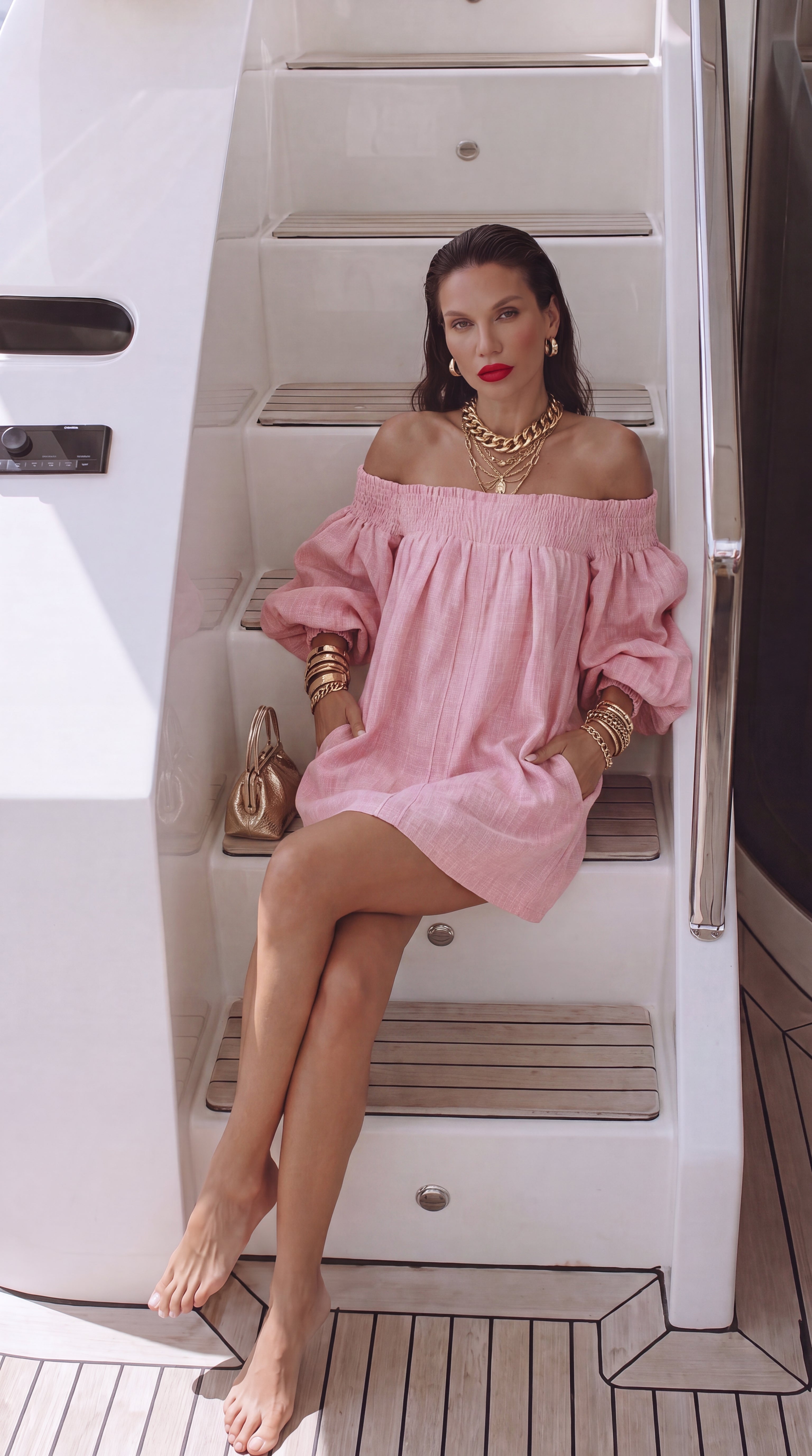 VESTIDO ROSÉ