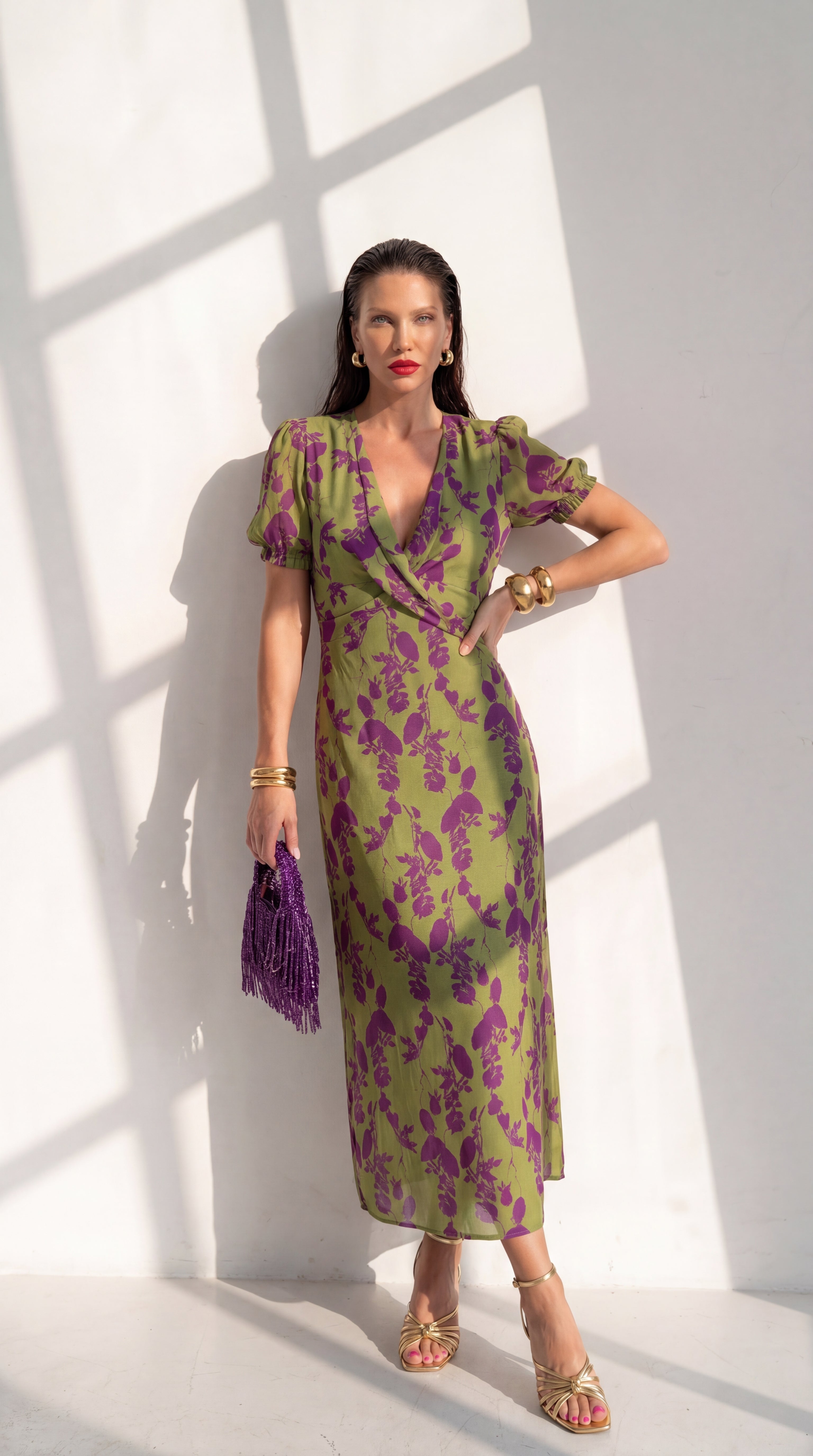 VESTIDO MAUVE