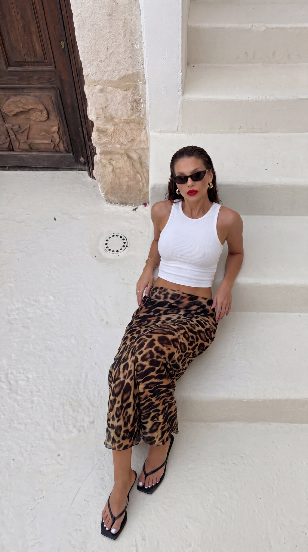 FALDA LEOPARDO