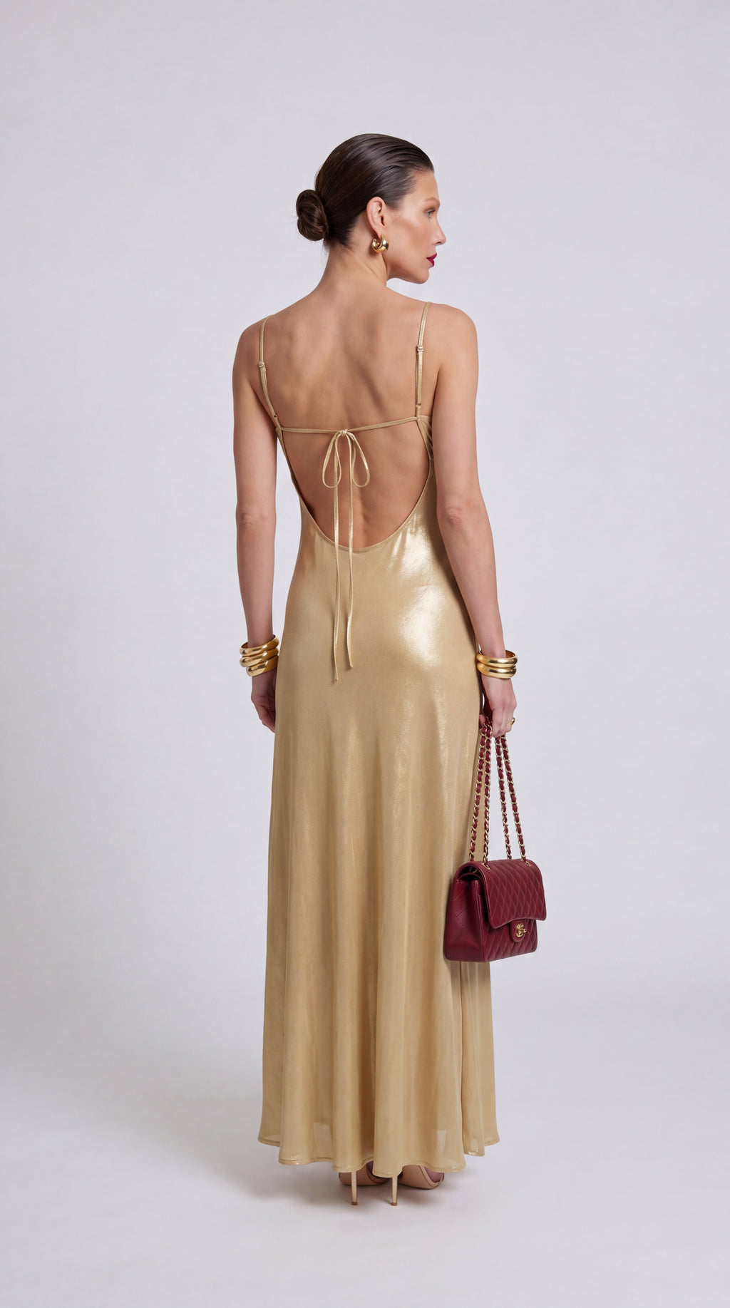 VESTIDO SATÉN