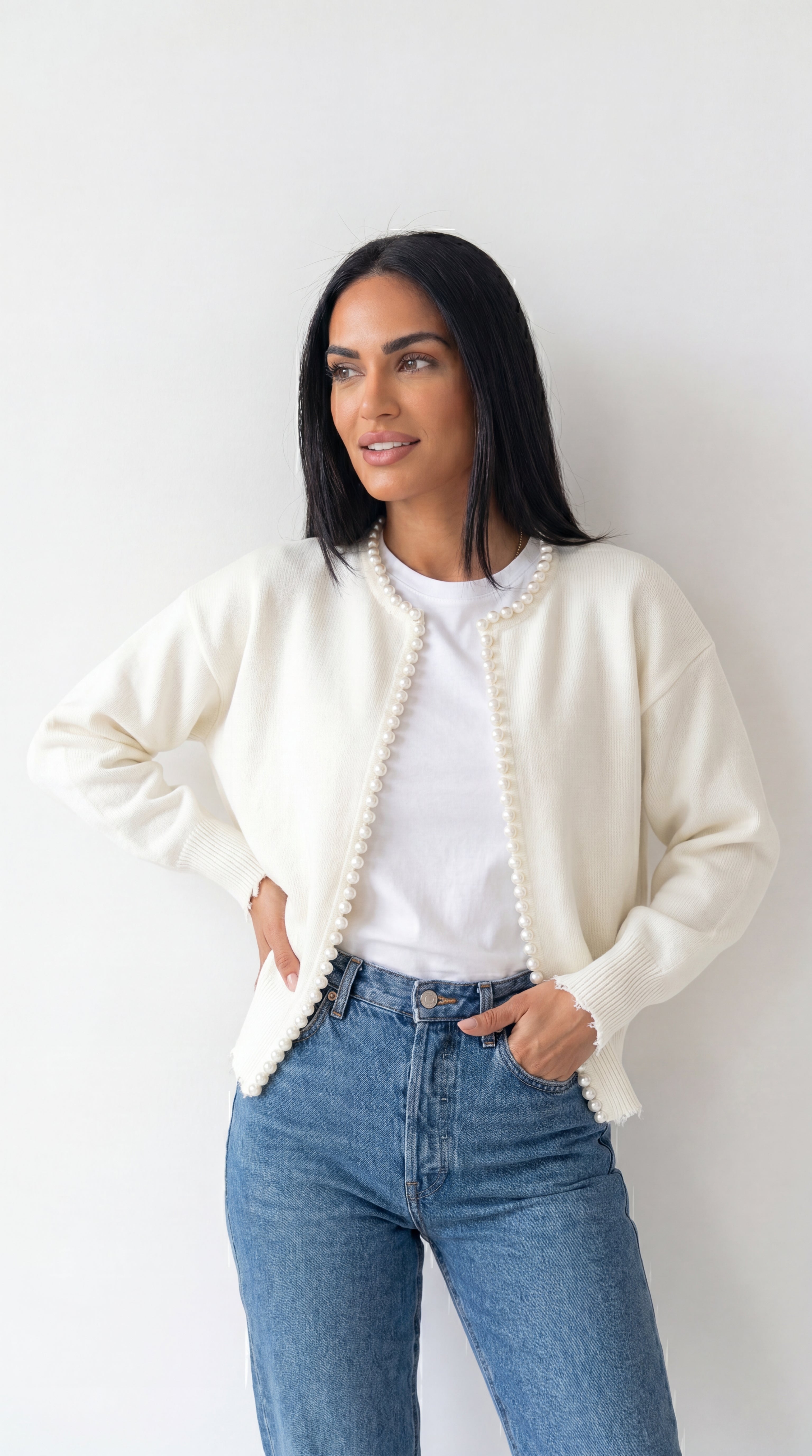 CHAQUETA PERLAS