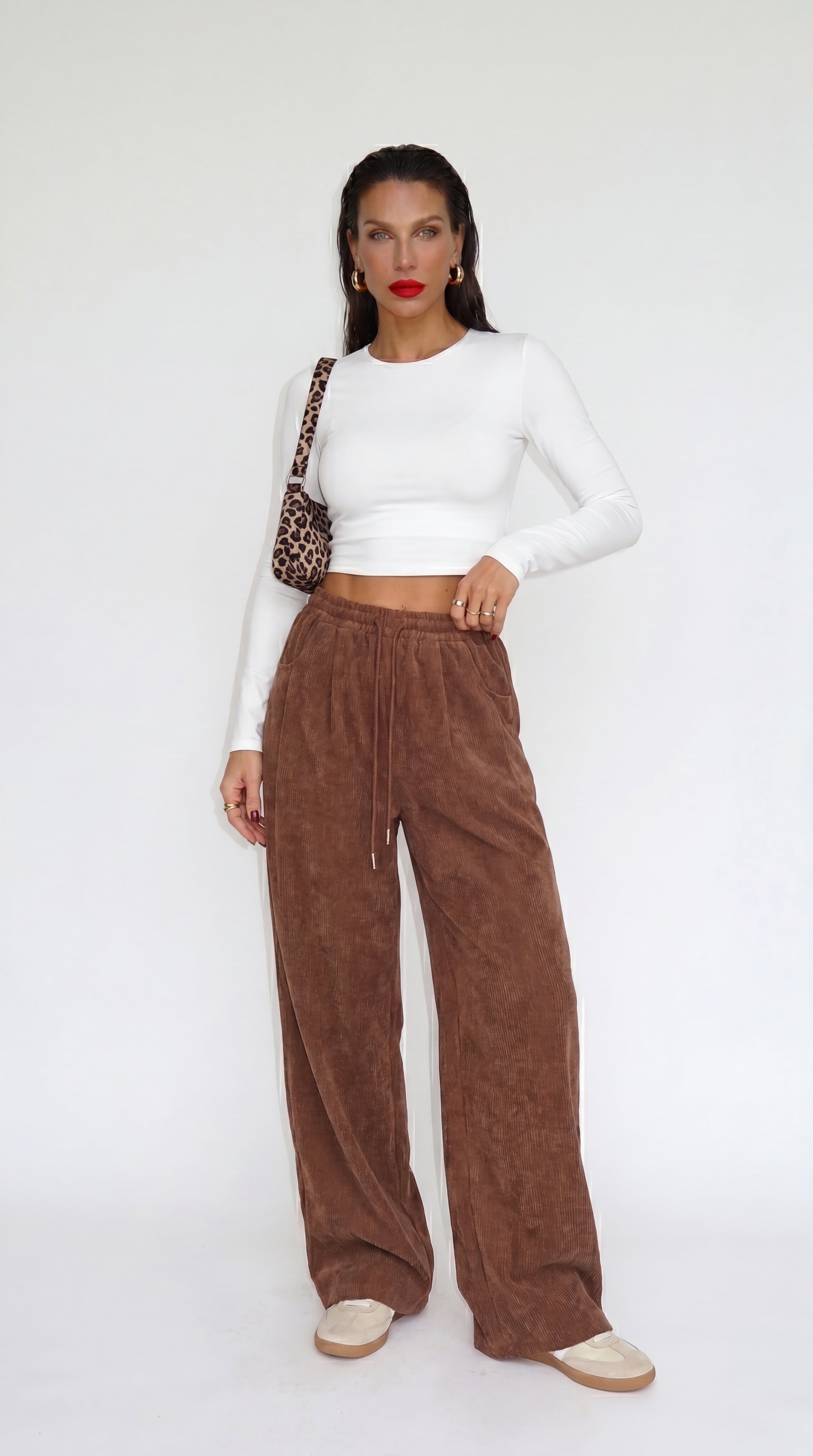 PANTALONES PANA ANCHOS
