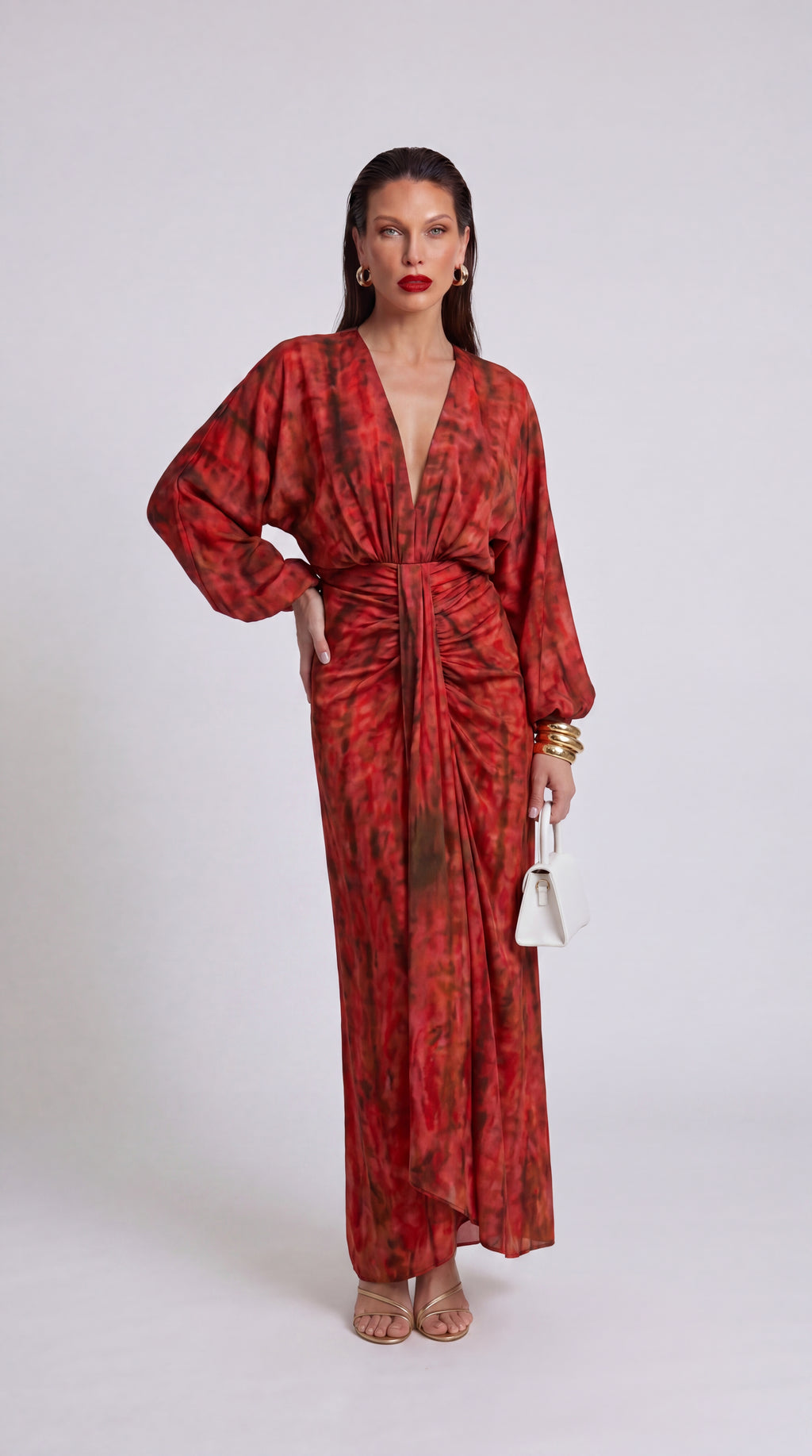 VESTIDO TERRACOTA