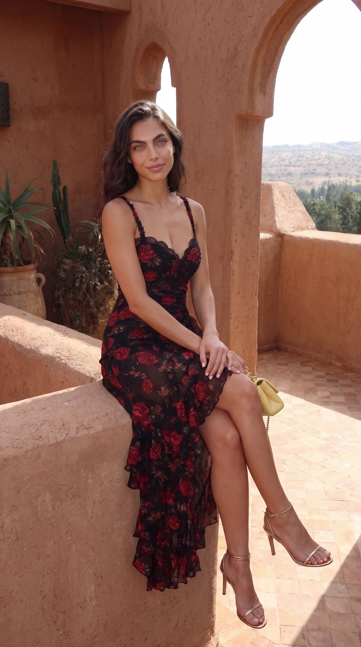 VESTIDO BORGOÑA