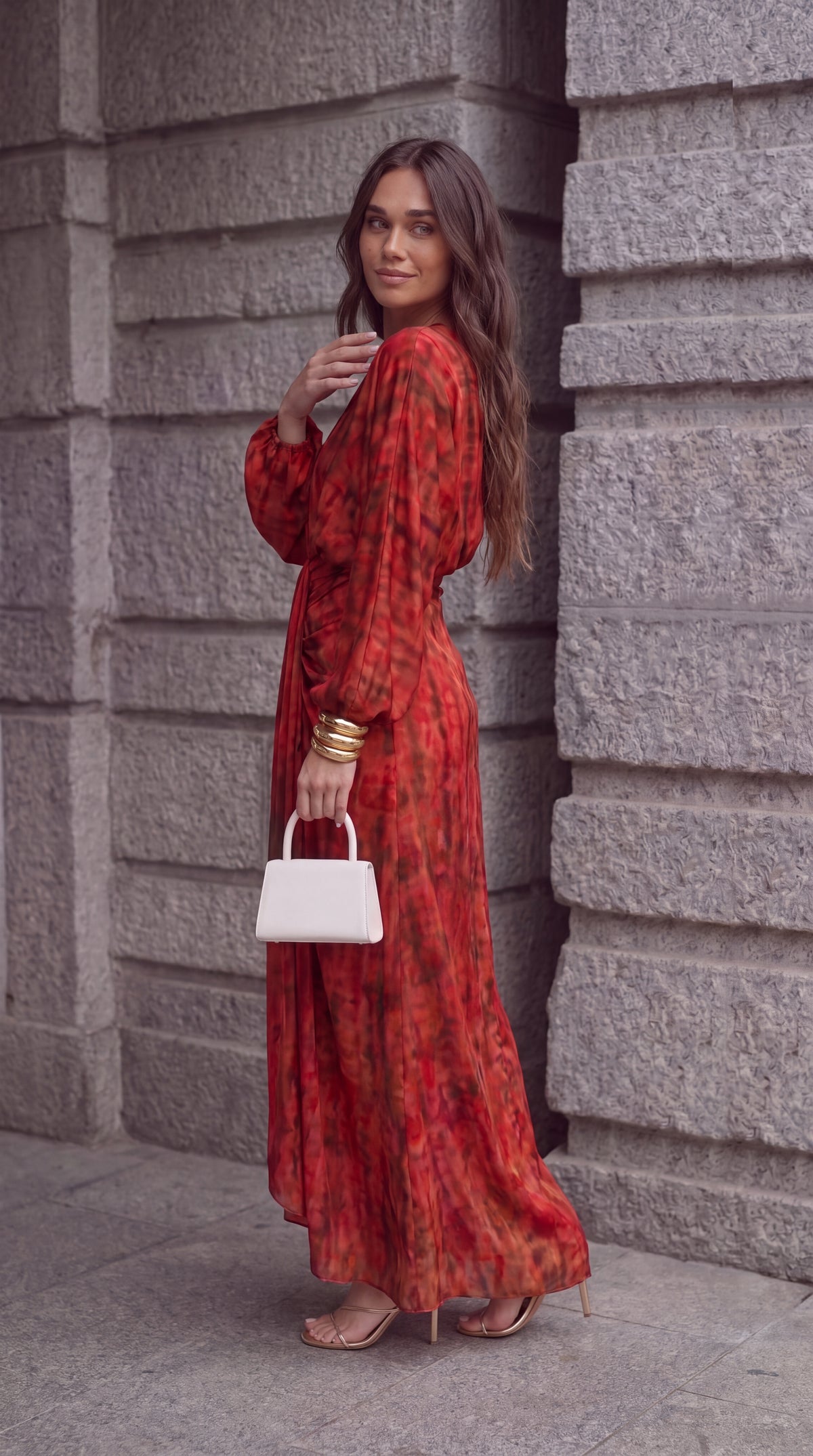 VESTIDO TERRACOTA
