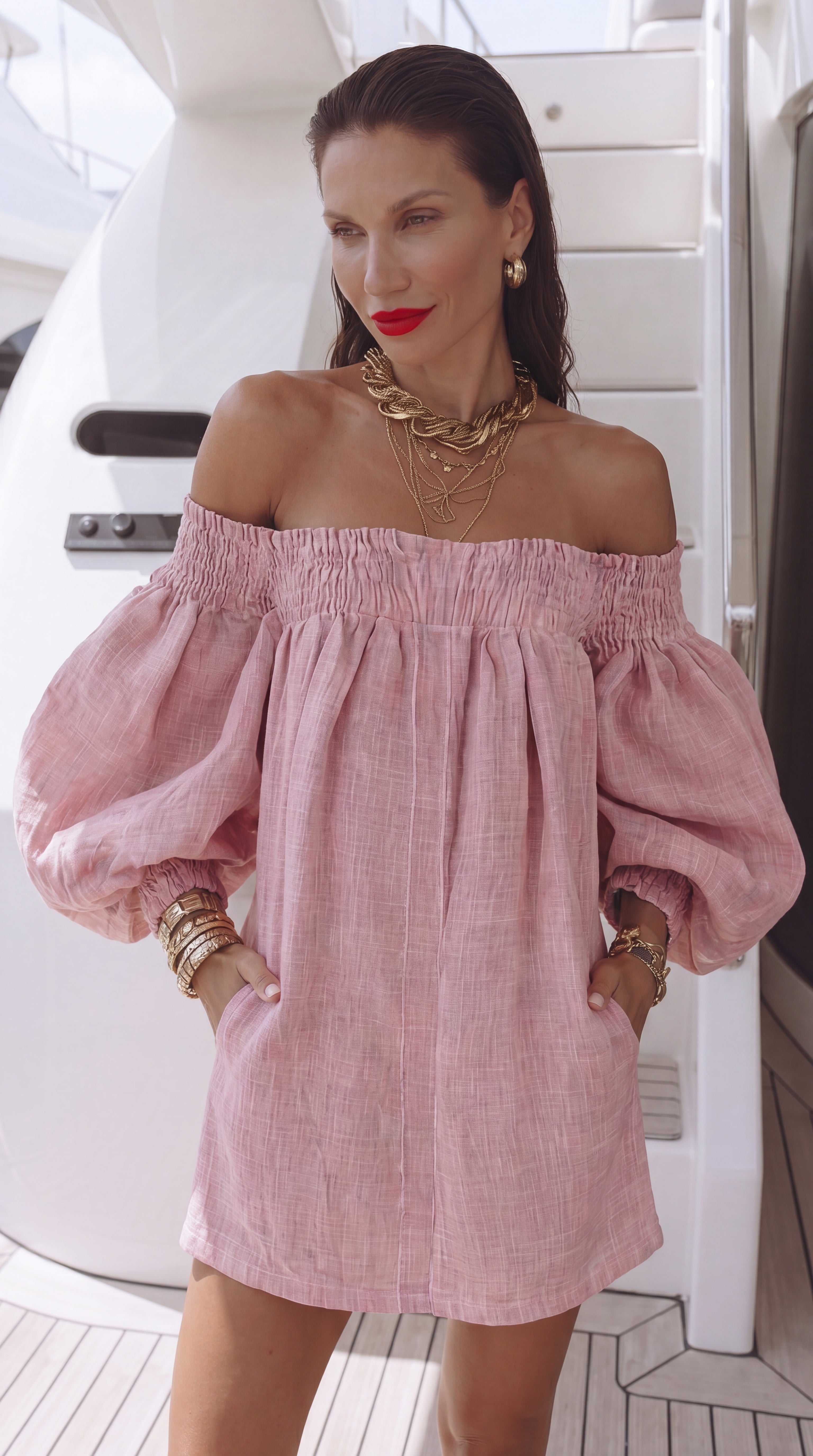 VESTIDO ROSÉ